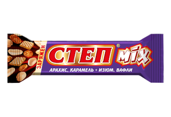 Конфета Вафельный батончик Степ mix