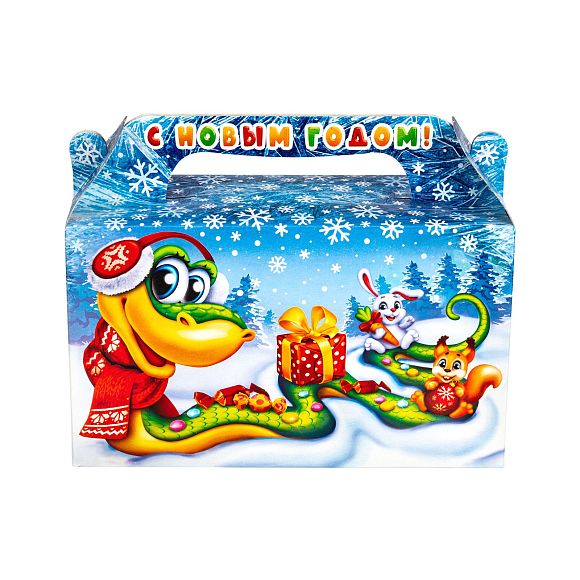 Сладкий новогодний подарок Курьер Ужик